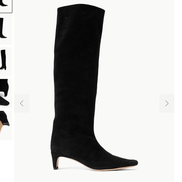 WALLY BOOT BLACK SUEDE - Picture 1 of 2